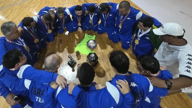 Brasil conquista tetra mundial de futsal down com representantes da Ponte Preta